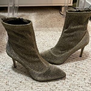Gold Sam Edelman Bootie